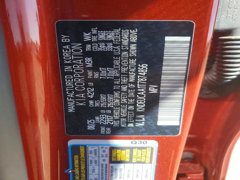 Продаж на аукціоні авто 2026 Kia Seltos, vin: KNDEUCAA1T7874856, номер лоту: 50734776