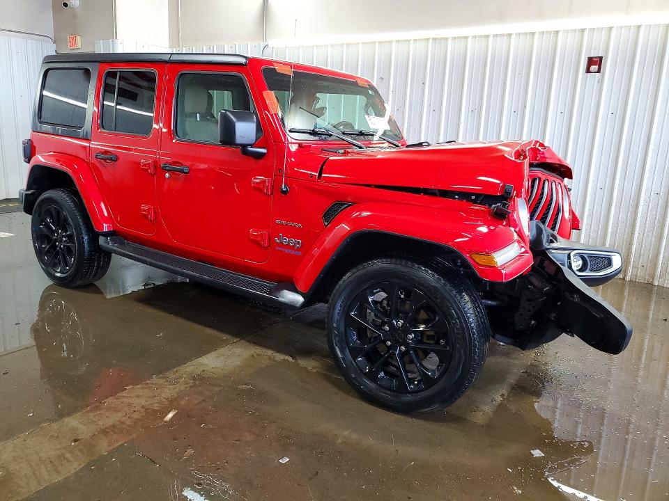 Auction sale of the 2021 Jeep Wrangler Unlimited, vin: 1C4JJXP66MW766421, lot number: 50271866