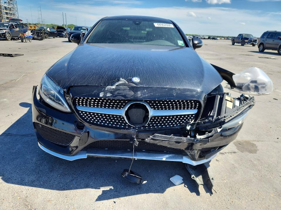 48962606 :رقم المزاد ، WDDWJ4KB9HF447275 vin ، 2017 Mercedes-benz C مزاد بيع