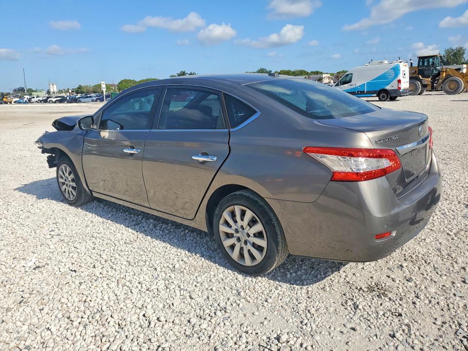 51607116 :رقم المزاد ، 3N1AB7AP5FL646815 vin ، 2015 Nissan Sentra مزاد بيع