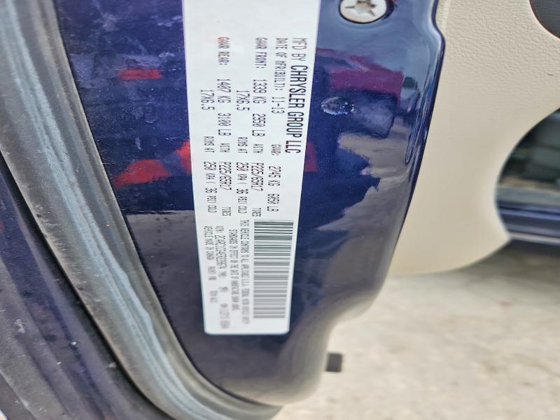 Продажа на аукционе авто 2014 Chrysler Town & Country, vin: 2C4RC1CG4ER228674, номер лота: 49664436