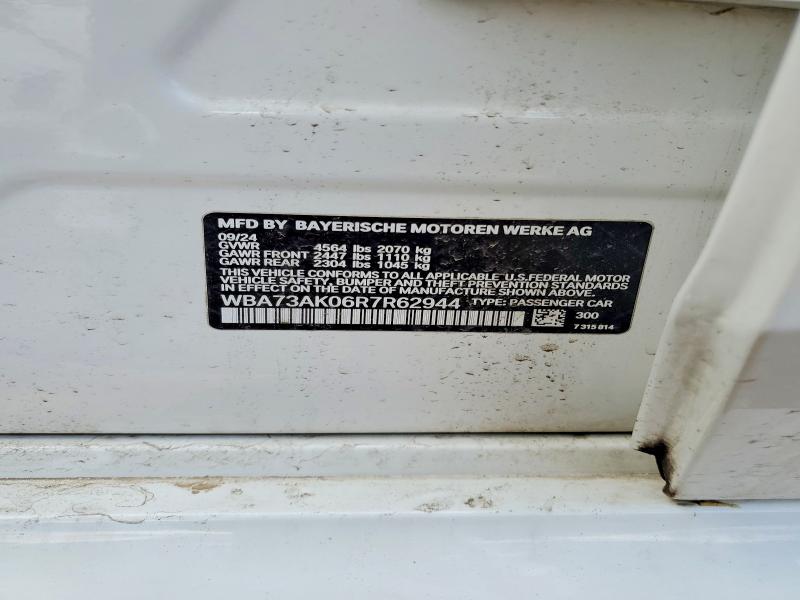Aukcja sprzedaży 2024 Bmw 228i, vin: WBA73AK06R7R62944, numer aukcji: 48921796