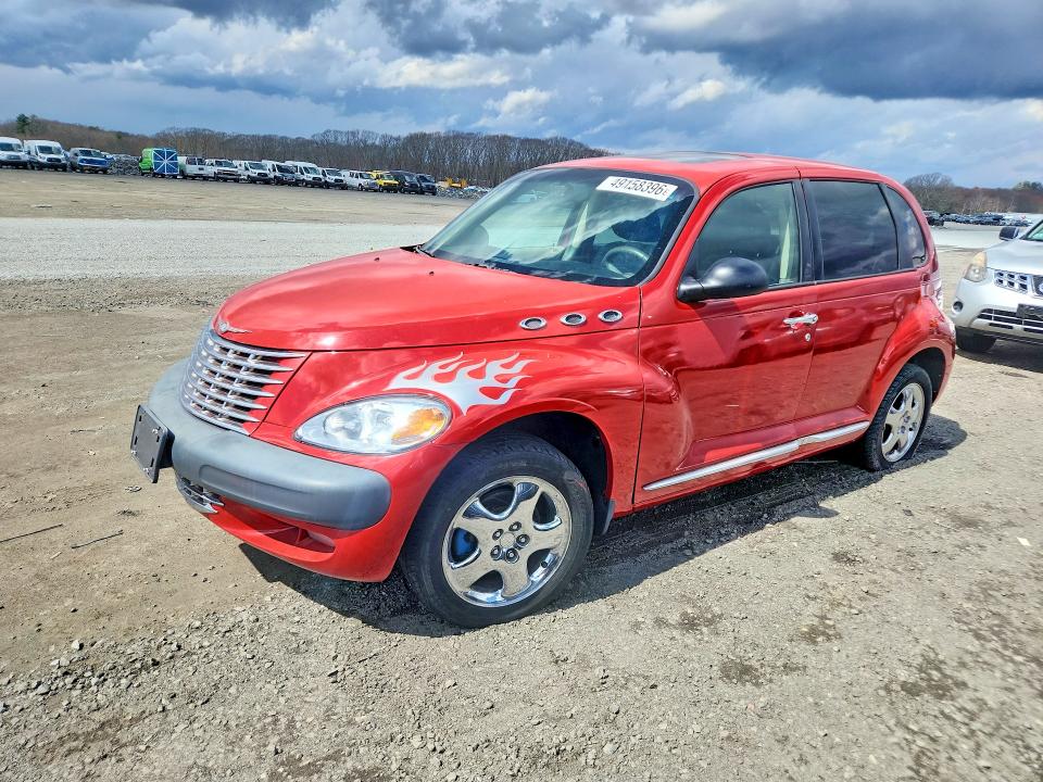 2001 Chrysler Pt Cruiser მანქანა იყიდება აუქციონზე, vin: 3C8FY4BB31T605447, აუქციონის ნომერი: 49158396