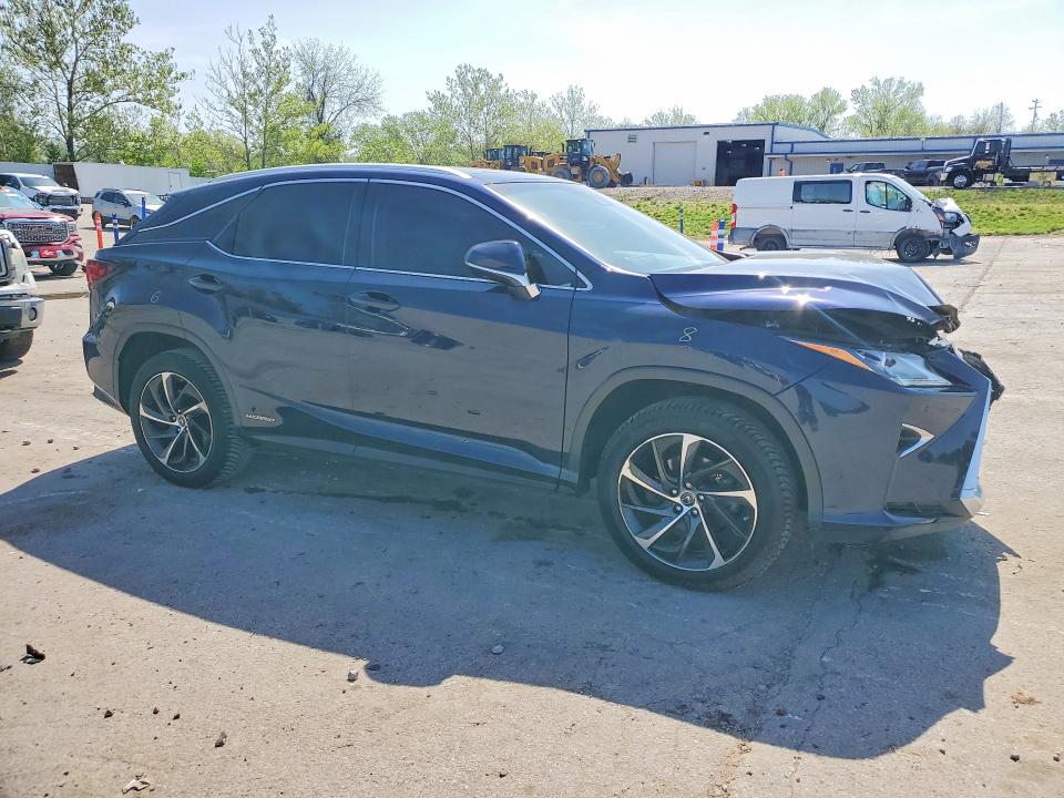 2018 Lexus Rx 450h მანქანა იყიდება აუქციონზე, vin: 2T2BGMCA1JC023273, აუქციონის ნომერი: 50186766