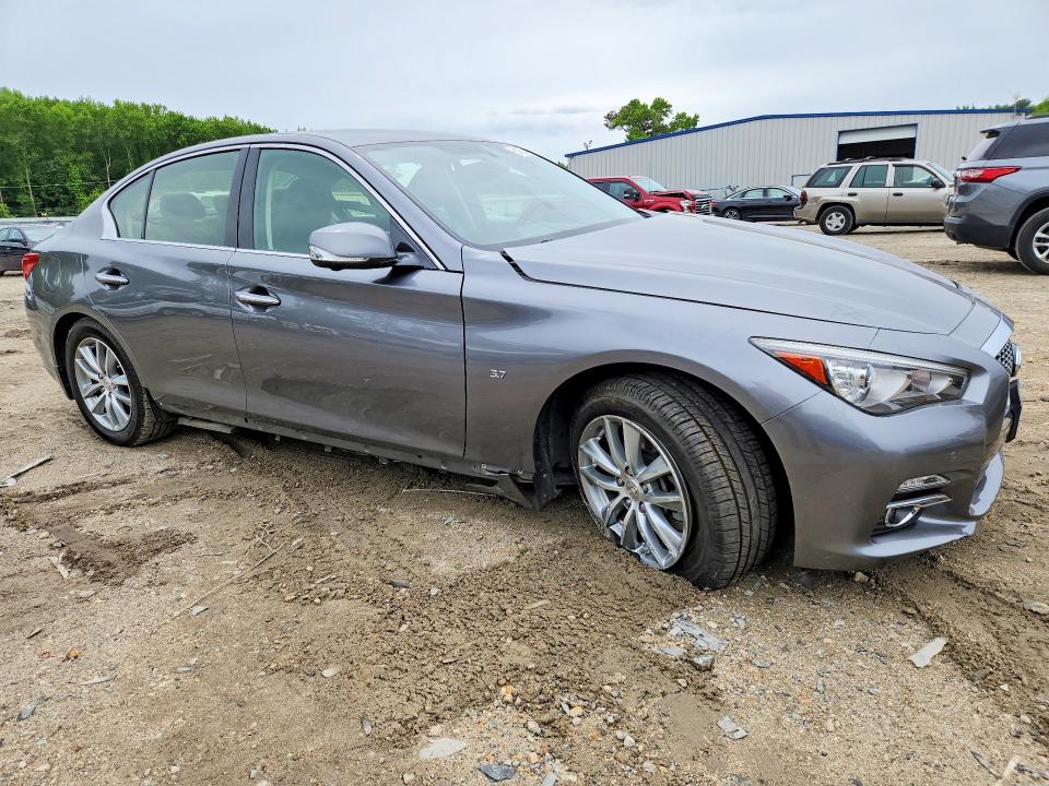 2015 Infiniti Q50 მანქანა იყიდება აუქციონზე, vin: JN1BV7AR6FM392437, აუქციონის ნომერი: 51706346