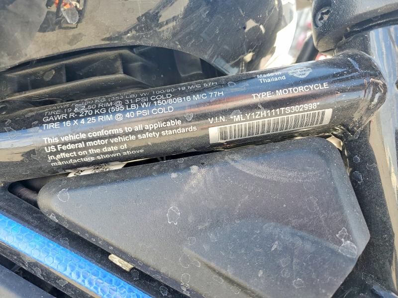 50619286 :رقم المزاد ، MLY1ZH111TS302998 vin ، 2026 Harley Davidson Rh975 مزاد بيع