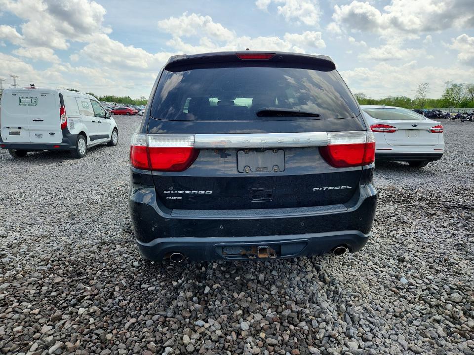 51254886 :رقم المزاد ، 1C4SDJET8CC163293 vin ، 2012 Dodge Durango مزاد بيع