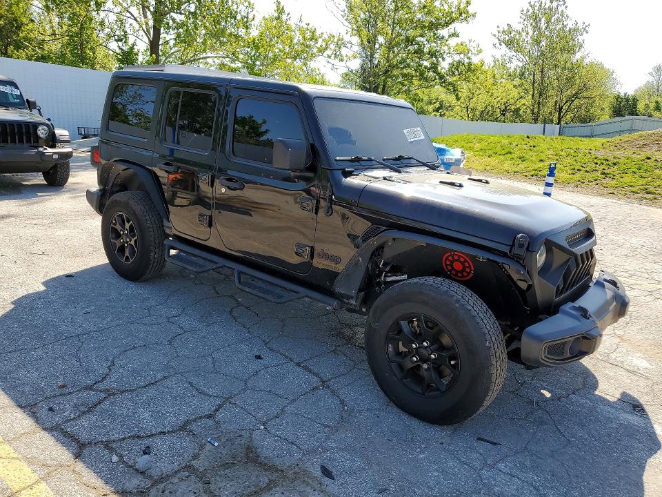 50347666 :رقم المزاد ، 1C4HJXDG2NW148459 vin ، 2022 Jeep Wrangler Unlimited مزاد بيع