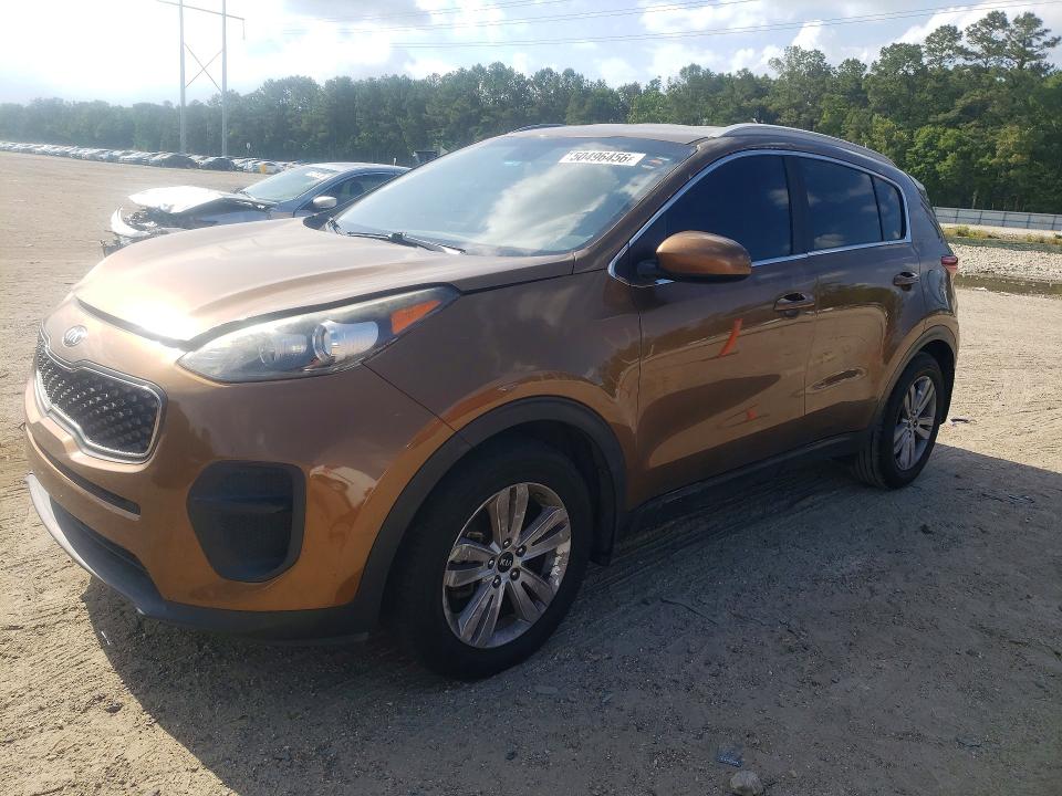 2017 Kia Sportage მანქანა იყიდება აუქციონზე, vin: KNDPM3ACXH7156935, აუქციონის ნომერი: 50496456
