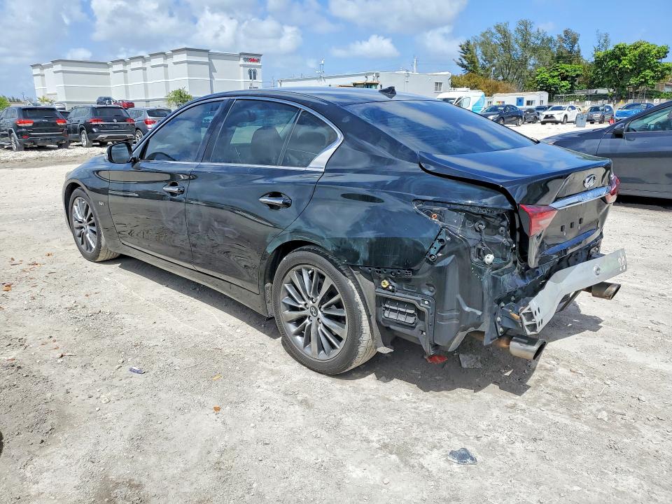 2018 Infiniti Q50 მანქანა იყიდება აუქციონზე, vin: JN1EV7AP9JM354043, აუქციონის ნომერი: 48637236