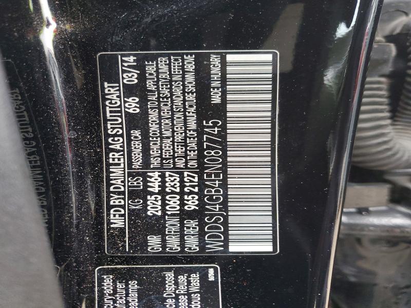 Продаж на аукціоні авто 2014 Mercedes-benz Cla, vin: WDDSJ4GB4EN087745, номер лоту: 48382076