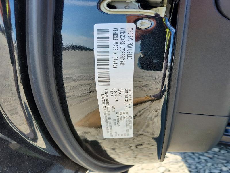 Продажа на аукционе авто 2023 Chrysler Pacifica, vin: 2C4RC1L70PR501743, номер лота: 50130846