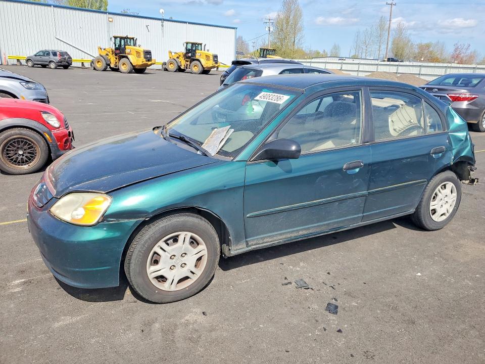 Aukcja sprzedaży 2001 Honda Civic, vin: JHMES16551S006597, numer aukcji: 49083286