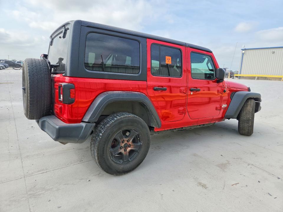 Продажа на аукционе авто 2019 Jeep Wrangler Unlimited, vin: 1C4HJXDG9KW538261, номер лота: 48070886