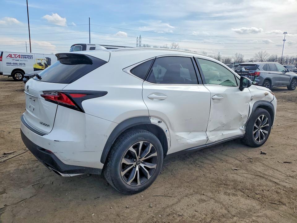 48101346 :رقم المزاد ، JTJBARBZ1F2001402 vin ، 2015 Lexus Nx 200t مزاد بيع