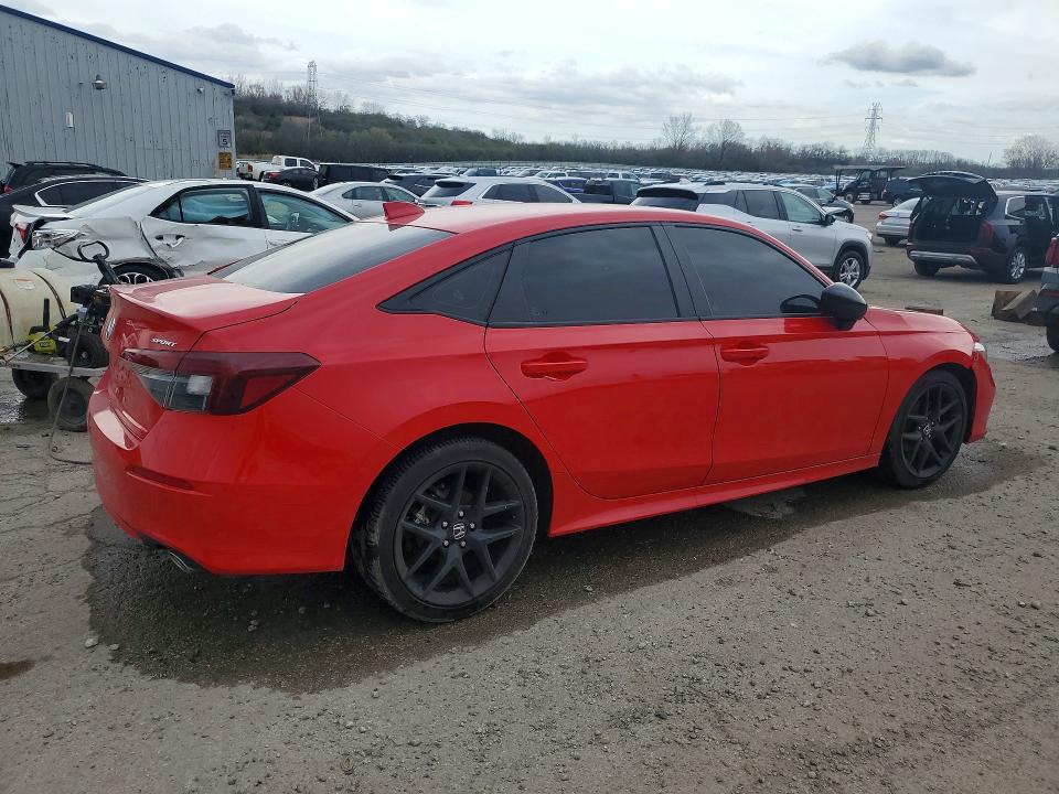 49496166 :رقم المزاد ، 2HGFE2F59SH552591 vin ، 2025 Honda Civic مزاد بيع
