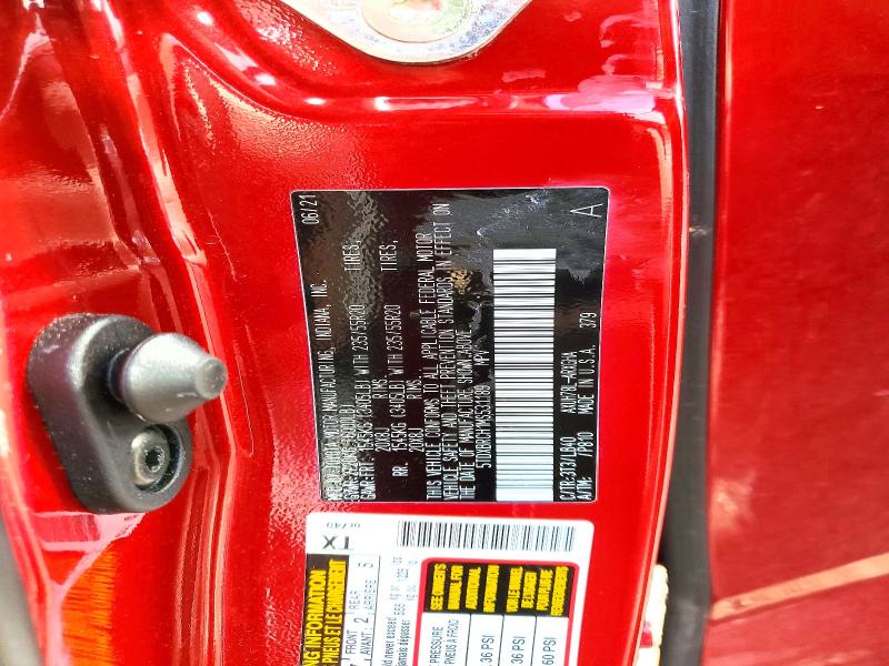 Aukcja sprzedaży 2021 Toyota Highlander Hybrid, vin: 5TDXBRCH1MS531189, numer aukcji: 49068546
