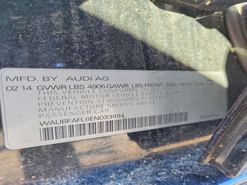 Продажа на аукционе авто 2019 Audi A4, vin: WAUBFAFL6EN033994, номер лота: 49081366
