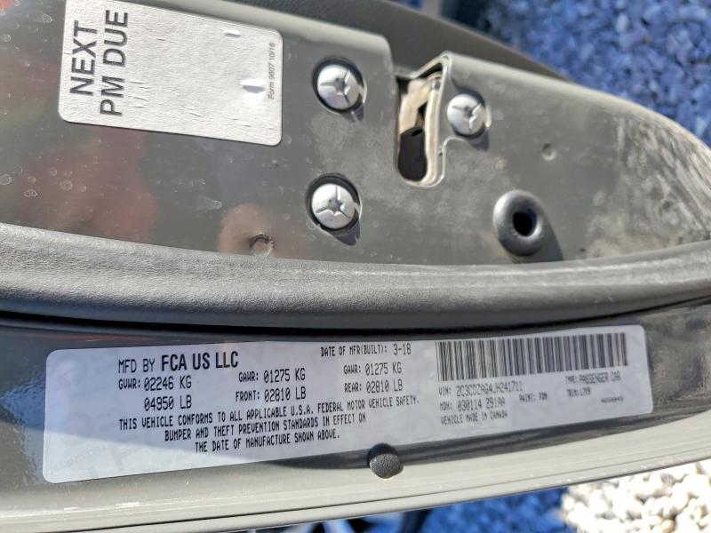 50708246 :رقم المزاد ، 2C3CDZAG4JH241711 vin ، 2018 Dodge Challenger مزاد بيع