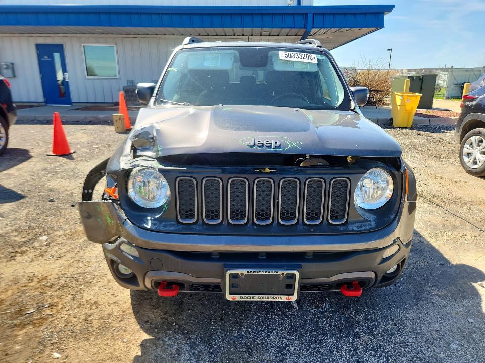 2017 Jeep Renegade მანქანა იყიდება აუქციონზე, vin: ZACCJBCBXHPE92304, აუქციონის ნომერი: 50333206