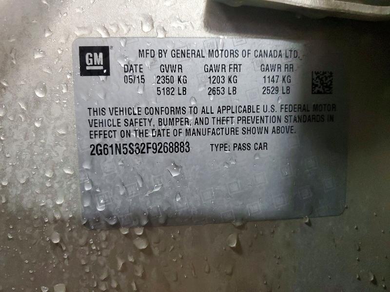 Auction sale of the 2015 Cadillac Xts, vin: 2G61N5S32F9268883, lot number: 48576566