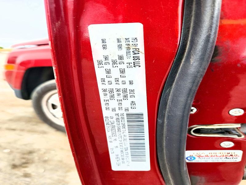 Auction sale of the 2016 Jeep Patriot, vin: 1C4NJPBA3GD536252, lot number: 49728626