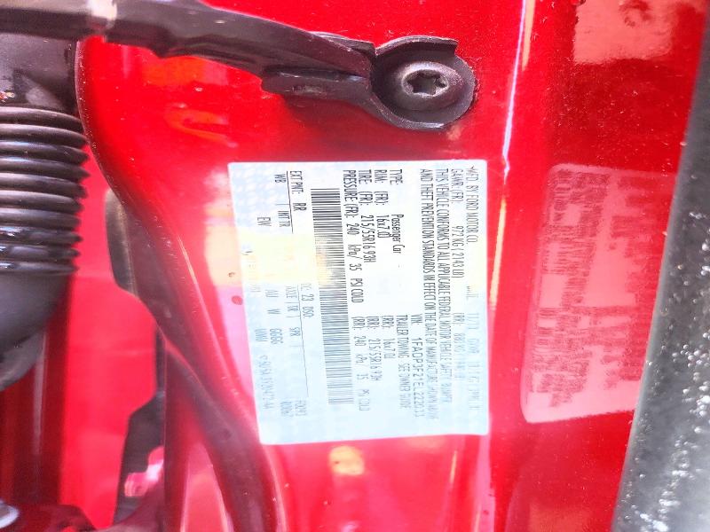 Продажа на аукционе авто 2014 Ford Focus, vin: 1FADP3F21EL222033, номер лота: 50168586