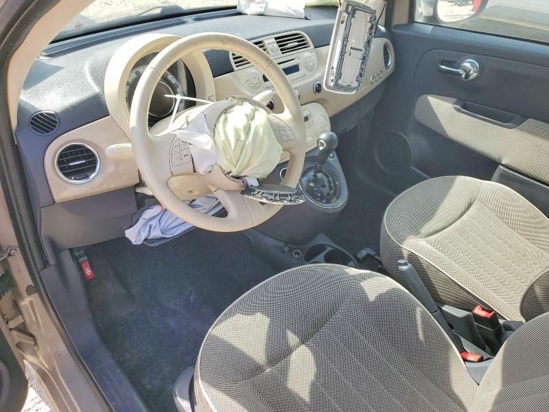 51333046 :رقم المزاد ، 3C3CFFCR7CT118230 vin ، 2012 Fiat 500 مزاد بيع