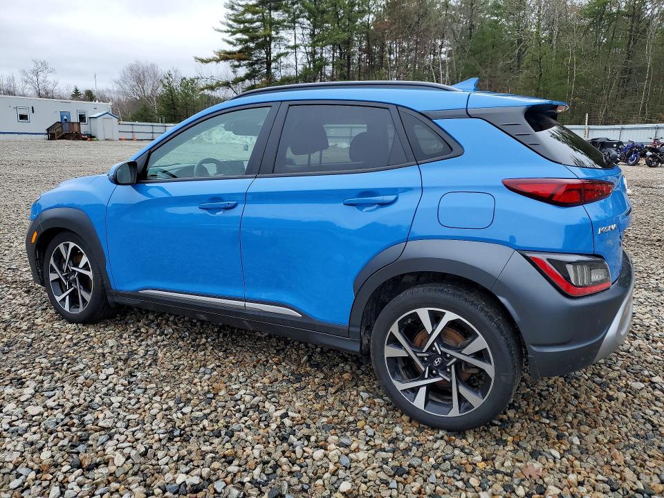 2022 Hyundai Kona მანქანა იყიდება აუქციონზე, vin: KM8K5CA32NU822587, აუქციონის ნომერი: 48507706