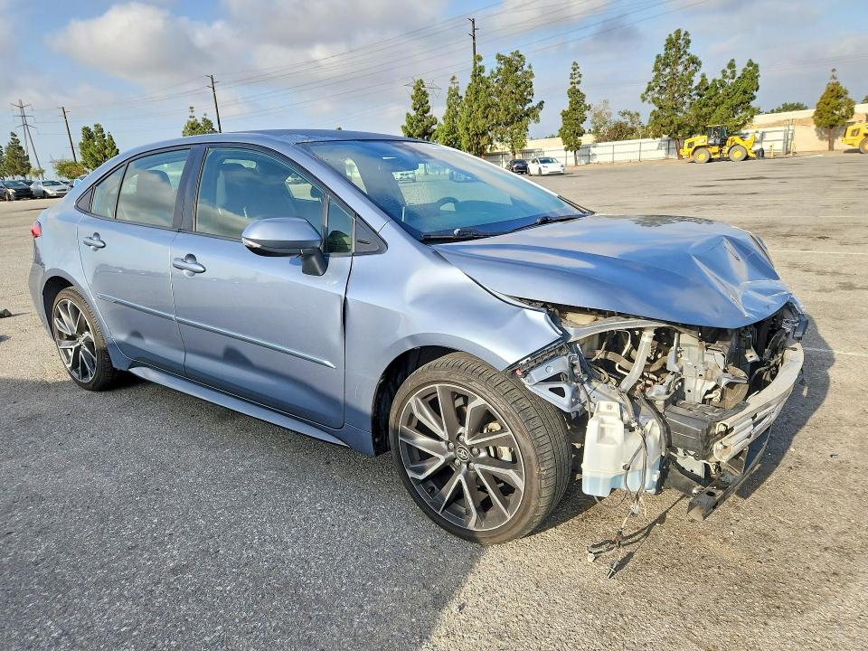 50278706 :رقم المزاد ، JTDS4RCE0LJ047732 vin ، 2020 Toyota Corolla مزاد بيع