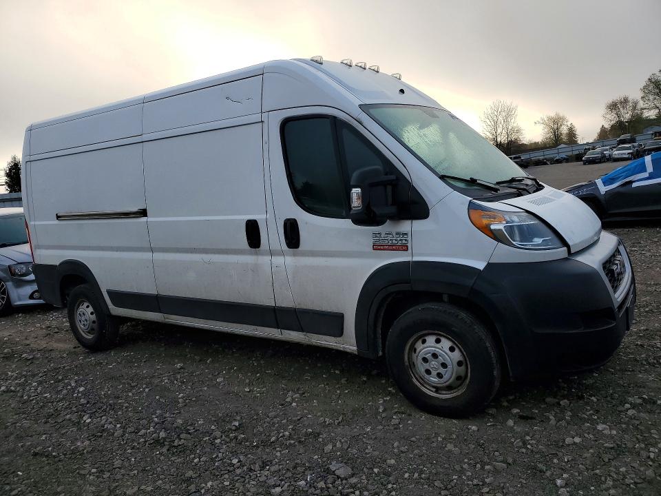 48958446 :رقم المزاد ، 3C6TRVDG7KE513299 vin ، 2019 Ram Promaster 2500 مزاد بيع
