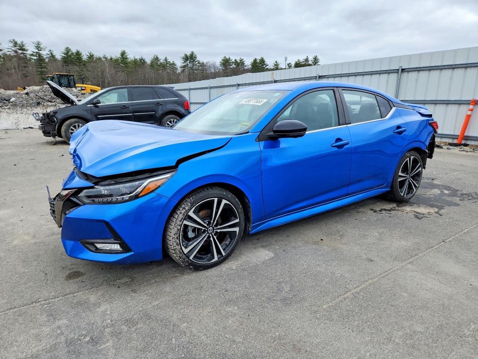 2021 Nissan Sentra მანქანა იყიდება აუქციონზე, vin: 3N1AB8DV8MY201128, აუქციონის ნომერი: 48077666