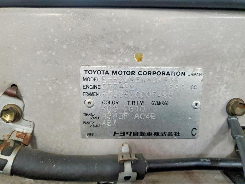 Aukcja sprzedaży 1997 Toyo Land Cruiser 4wd, vin: RZJ950005498, numer aukcji: 49747046