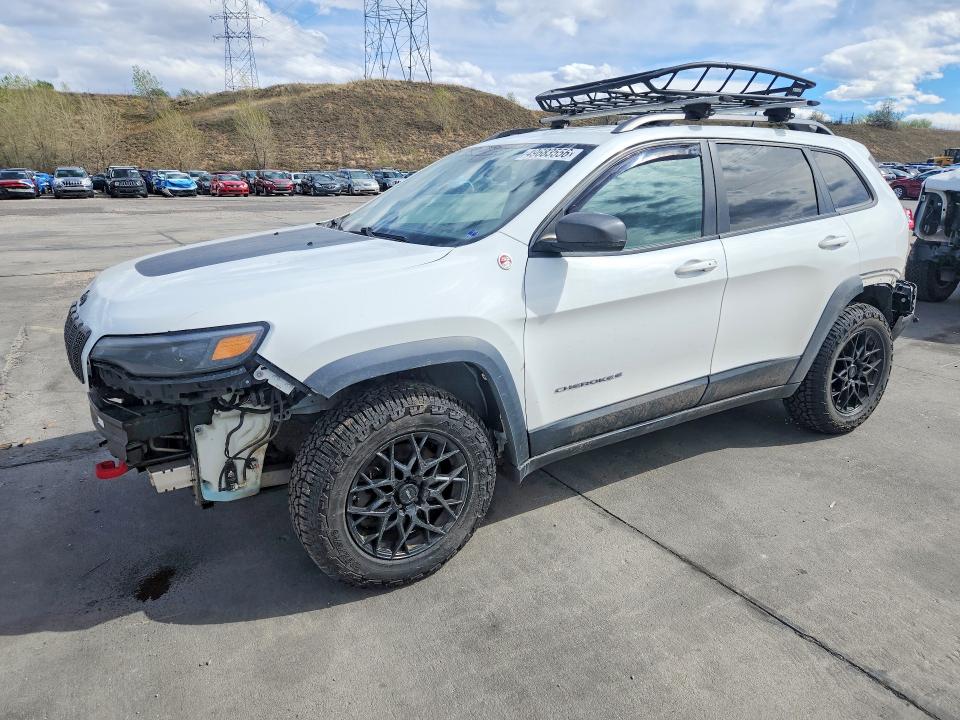 49683556 :رقم المزاد ، 1C4PJMBX0KD186468 vin ، 2019 Jeep Cherokee مزاد بيع