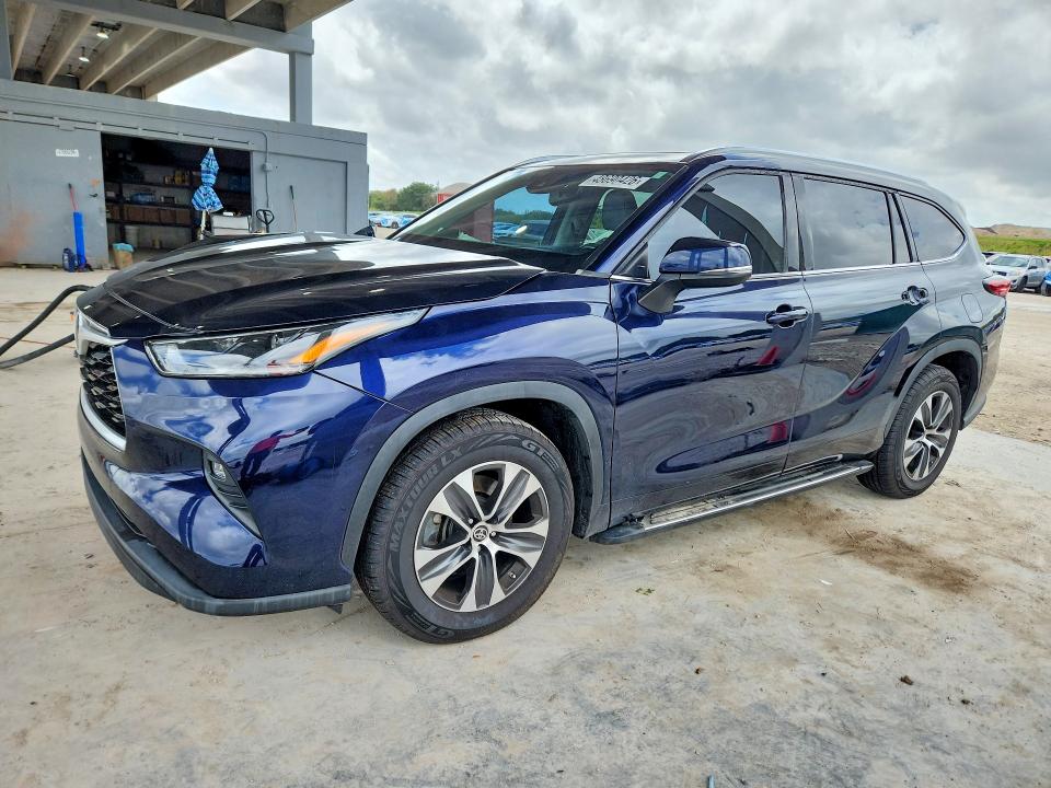 Aukcja sprzedaży 2021 Toyota Highlander, vin: 5TDGZRAH4MS531217, numer aukcji: 48690426
