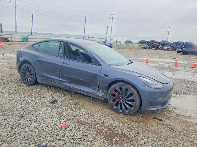 Продажа на аукционе авто 2023 Tesla Model 3, vin: 5YJ3E1EC2PF686514, номер лота: 51200586