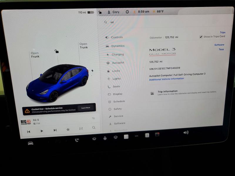 2021 Tesla Model 3 მანქანა იყიდება აუქციონზე, vin: 5YJ3E1EC7MF049209, აუქციონის ნომერი: 49891706