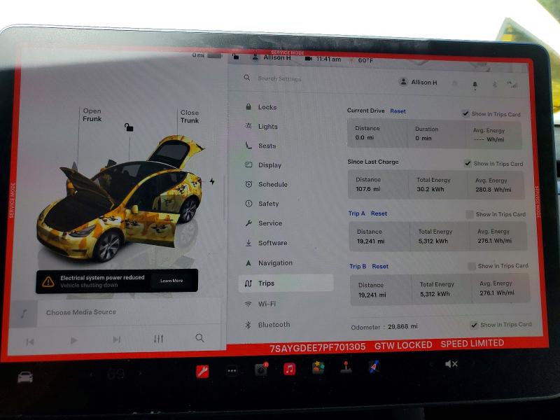 Aukcja sprzedaży 2023 Tesla Model Y, vin: 7SAYGDEE7PF701305, numer aukcji: 48962786