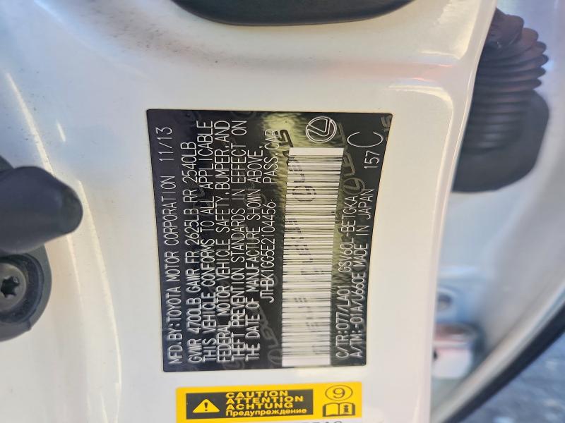 Продажа на аукционе авто 2014 Lexus Es, vin: JTHBK1GG5E2104456, номер лота: 51495646
