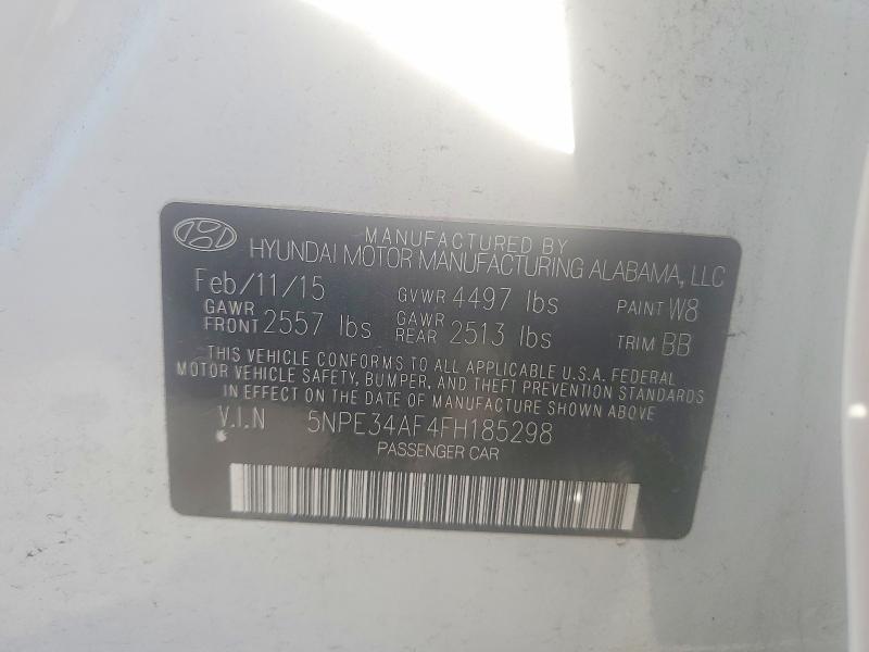 Продажа на аукционе авто 2015 Hyundai Sonata, vin: 5NPE34AF4FH185298, номер лота: 49163296