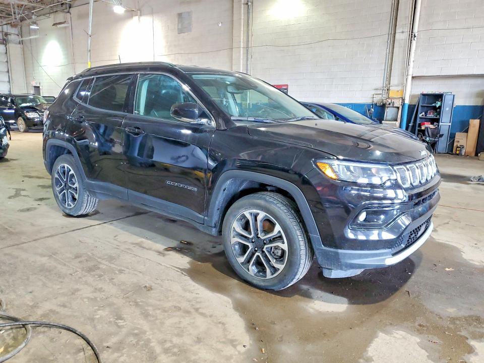 2022 Jeep Compass მანქანა იყიდება აუქციონზე, vin: 3C4NJDCB7NT108519, აუქციონის ნომერი: 49743776
