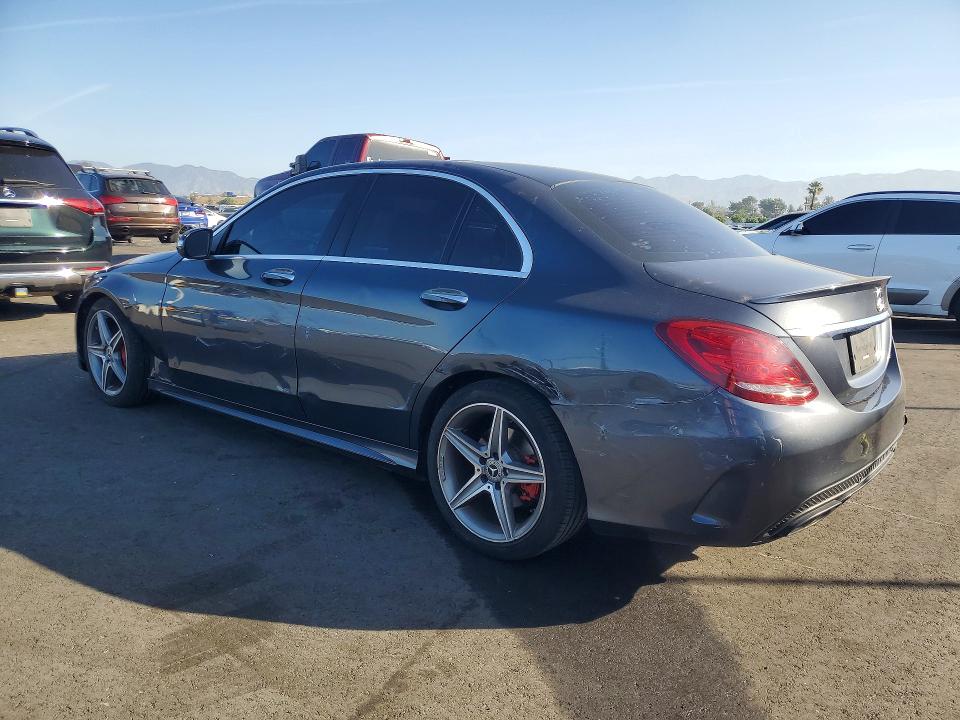 49162126 :رقم المزاد ، 55SWF4JB9FU088880 vin ، 2015 Mercedes-benz C مزاد بيع