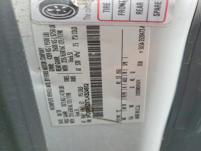 Продажа на аукционе авто 2020 Ford Transit, vin: 1FDBW5Z87LKB24932, номер лота: 79972695