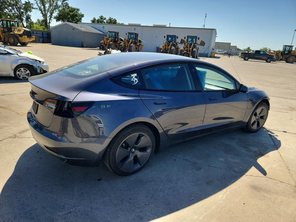 Продажа на аукционе авто 2023 Tesla Model 3, vin: 5YJ3E1EA6PF643969, номер лота: 51654156