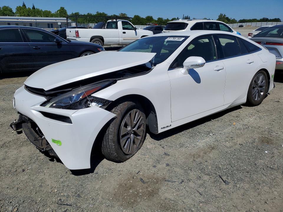 2022 Toyota Mirai მანქანა იყიდება აუქციონზე, vin: JTDAAAAA3NA006925, აუქციონის ნომერი: 51796766