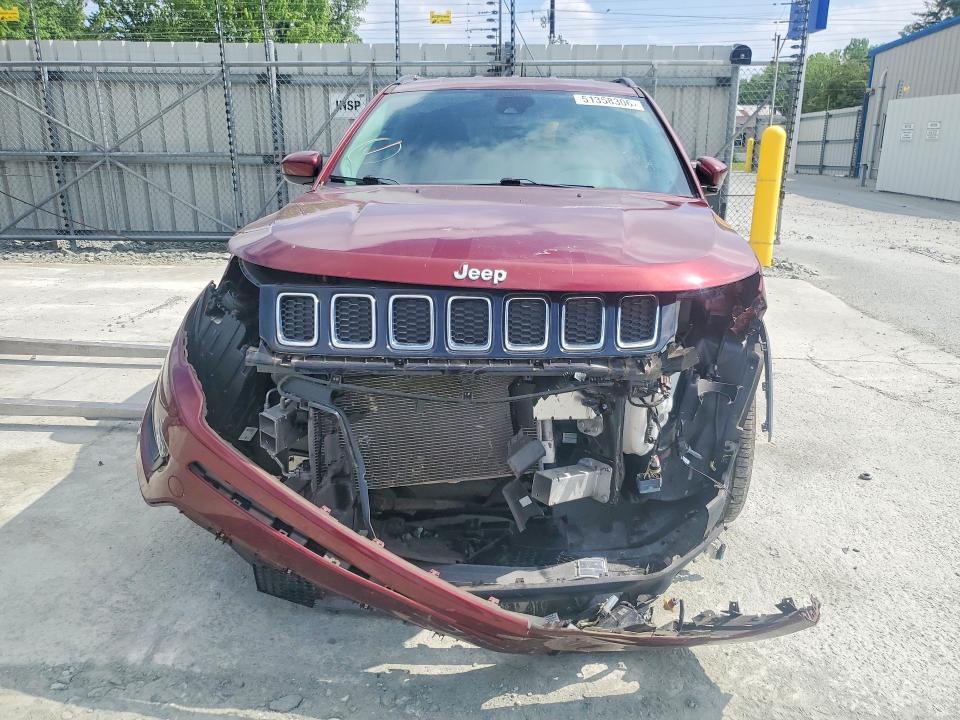 2021 Jeep Compass მანქანა იყიდება აუქციონზე, vin: 3C4NJCBB7MT502032, აუქციონის ნომერი: 51358306