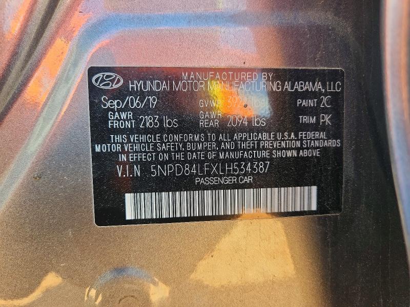 Продажа на аукционе авто 2020 Hyundai Elantra, vin: 5NPD84LFXLH534387, номер лота: 51632846