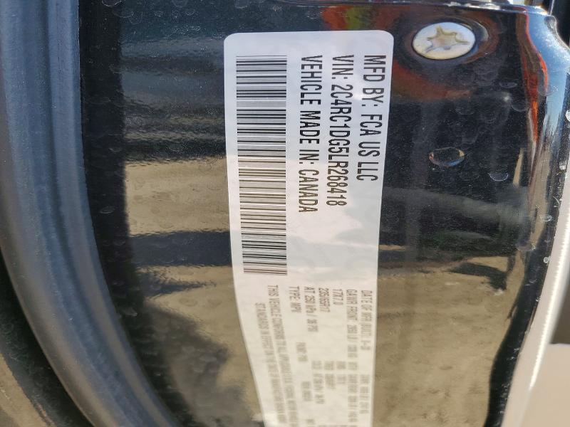 Aukcja sprzedaży 2020 Chrysler Voyager, vin: 2C4RC1DG5LR268418, numer aukcji: 48901336