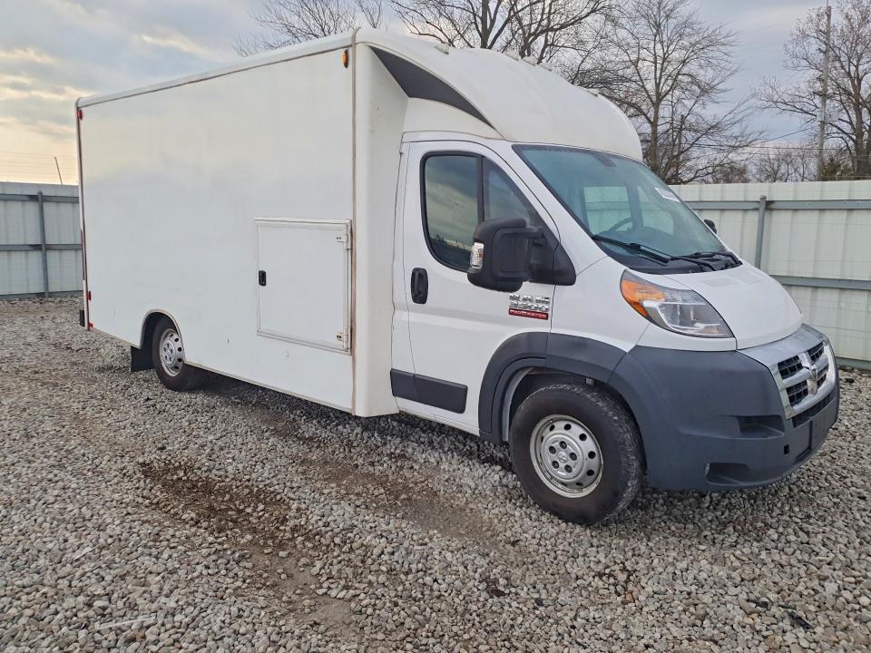 48235746 :رقم المزاد ، 3C7WRVMGXJE137897 vin ، 2018 Ram Promaster 3500 مزاد بيع