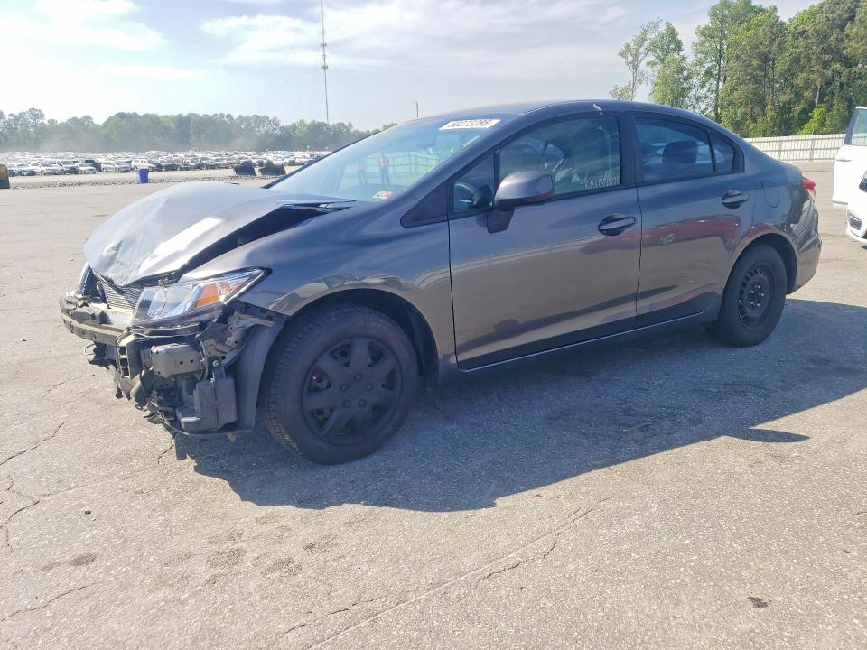 2013 Honda Civic მანქანა იყიდება აუქციონზე, vin: 19XFB2F52DE012151, აუქციონის ნომერი: 50273286